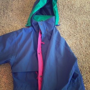 Eddie Bauer Vintage Women's Hooded Rain Jacket